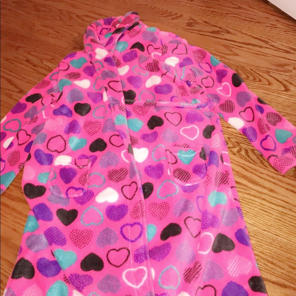 A bath robe.